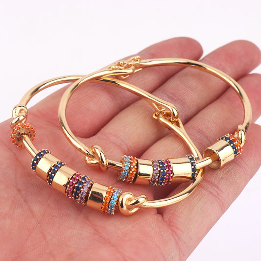 Women's Fashion Colorful Zircon Bracelet