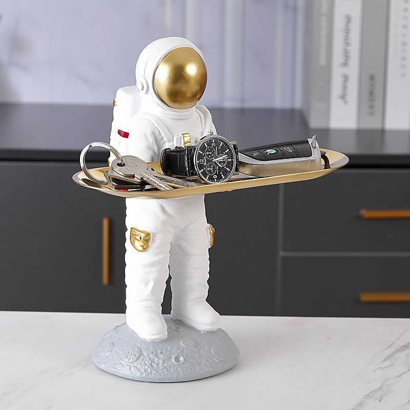 Astronaut Tray Key Storage Ornament