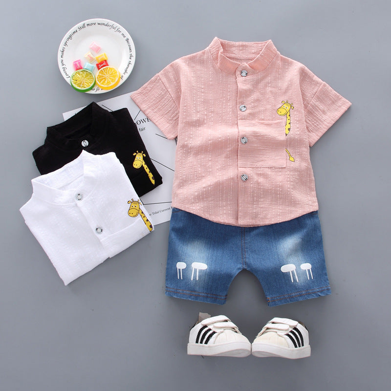 Baby Boy Short Sleeve Children's Clothing Summer