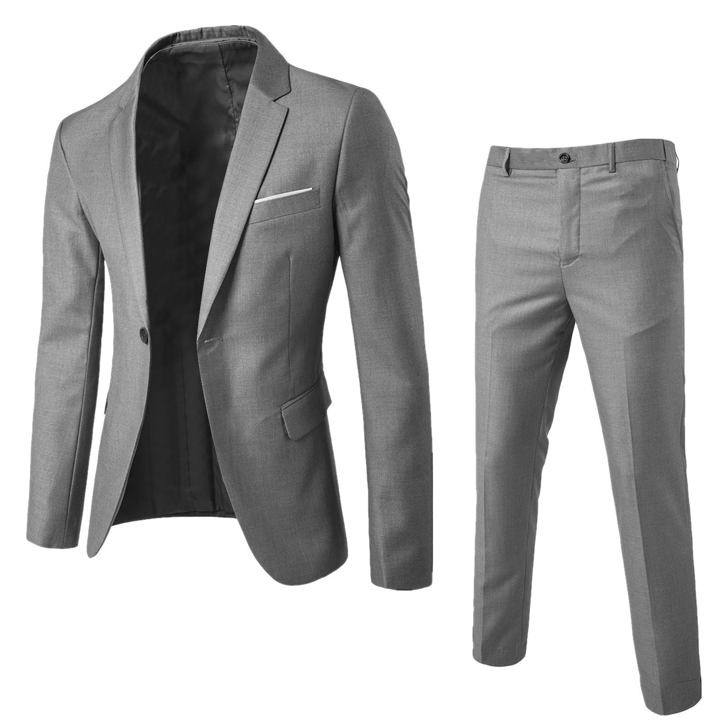 Two-piece Suit Business Professional Formal Wear Korean Slim Fit