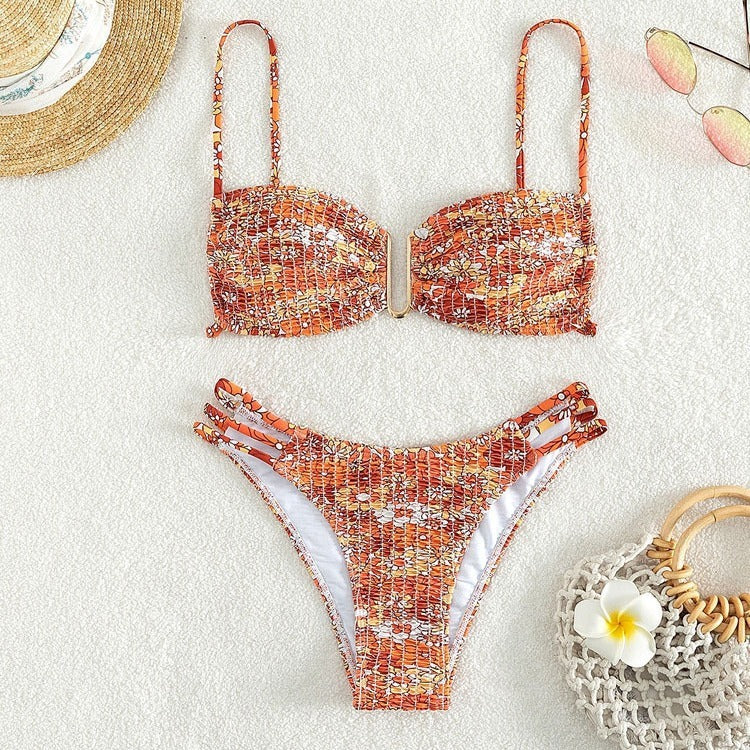 Women's Floral Bikini Swimsuit