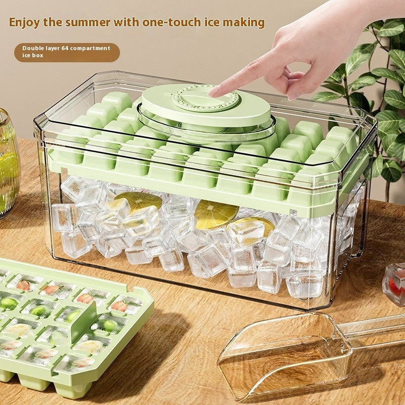 Ice Cube Mold Food Grade Household Ice Maker Kitchen Gadgets