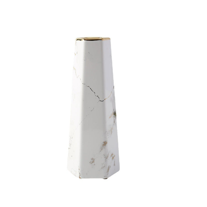 Nordic Marble Vase Living Room Ornament