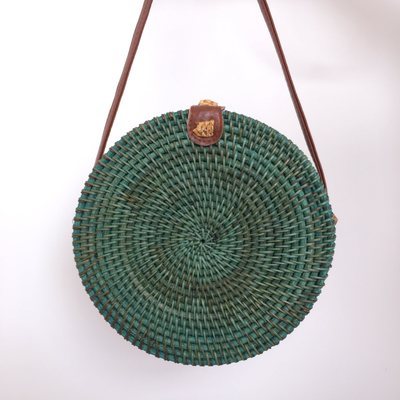 Handmade Rattan Woven Bag Shoulder Bag