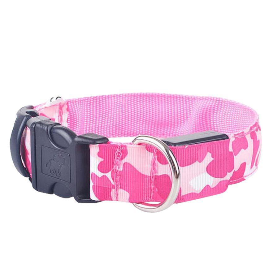 Camouflage Pet Supplies Luminous Dog Collar