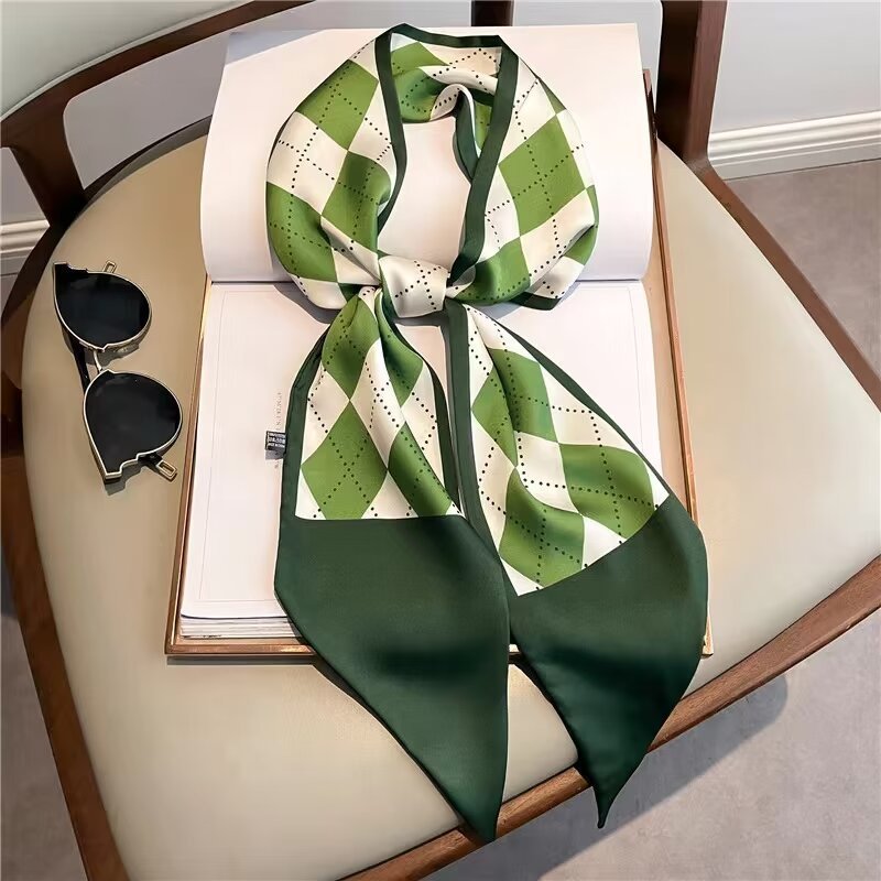 Long Decorative Shirt Scarf Summer Light Luxury