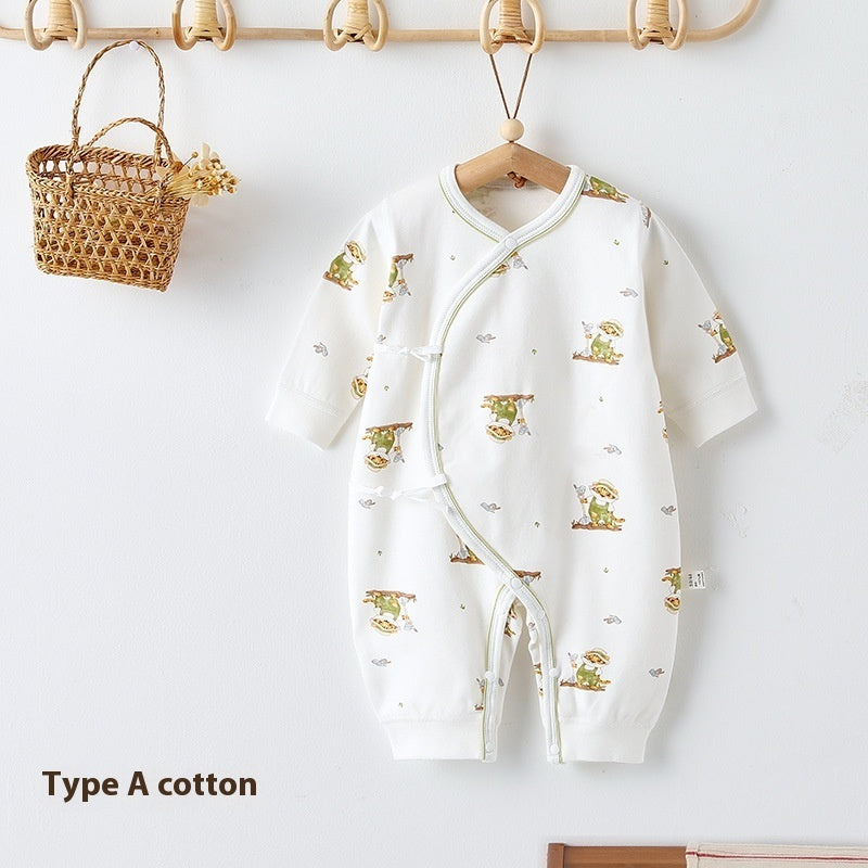 Pure Cotton Boneless Baby Jumpsuit 0-6 Months Baby Romper