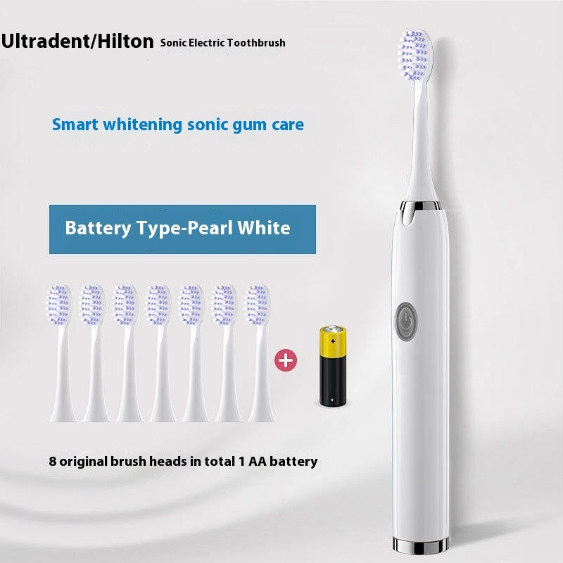 Household Rechargeable Soft Bristle Waterproof Electric Toothbrush