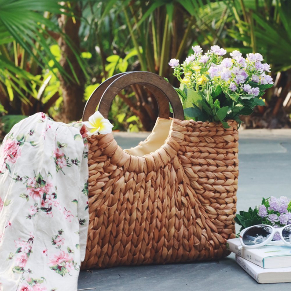 Beach Rattan Bag