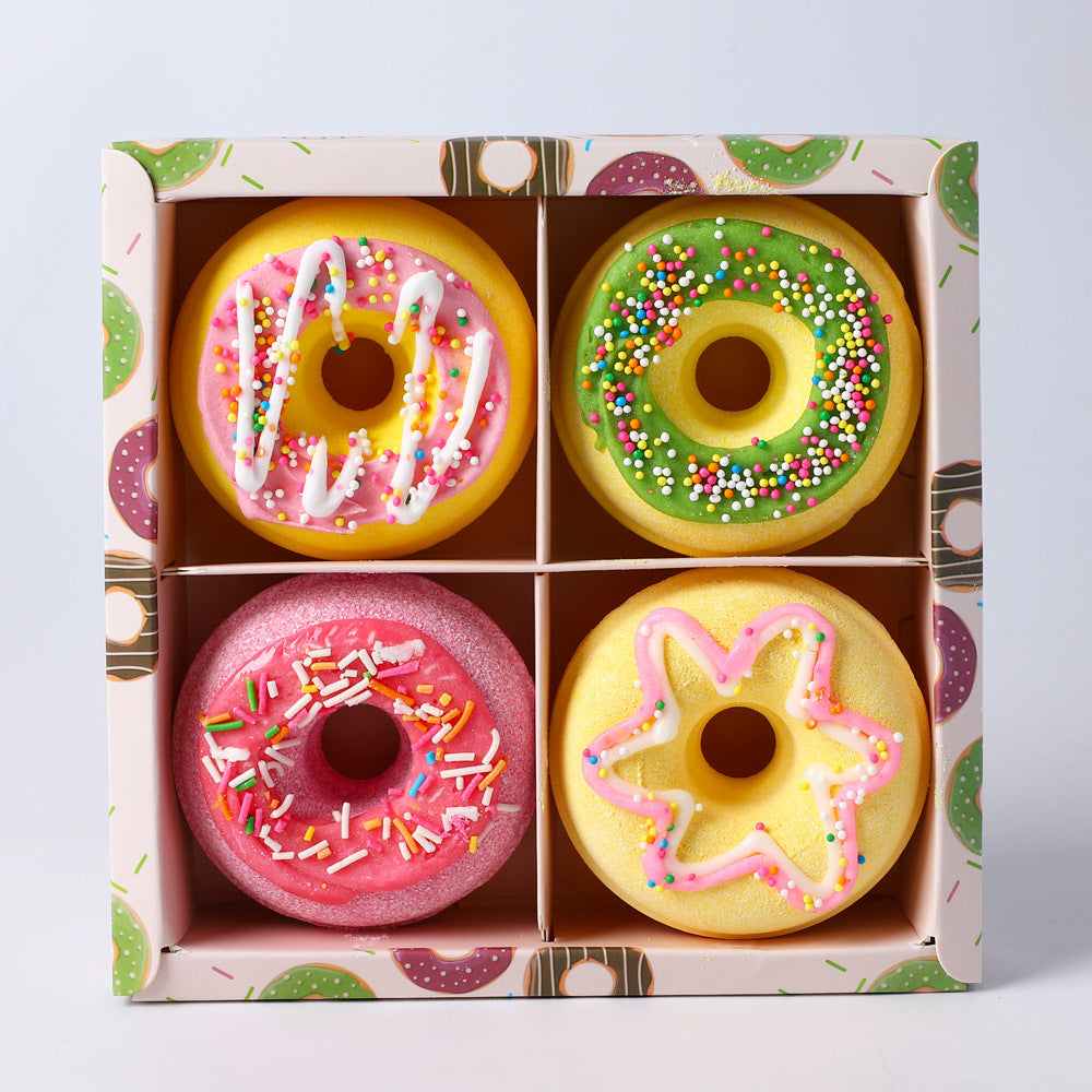 Kids Donut Shape Bath Salt Set