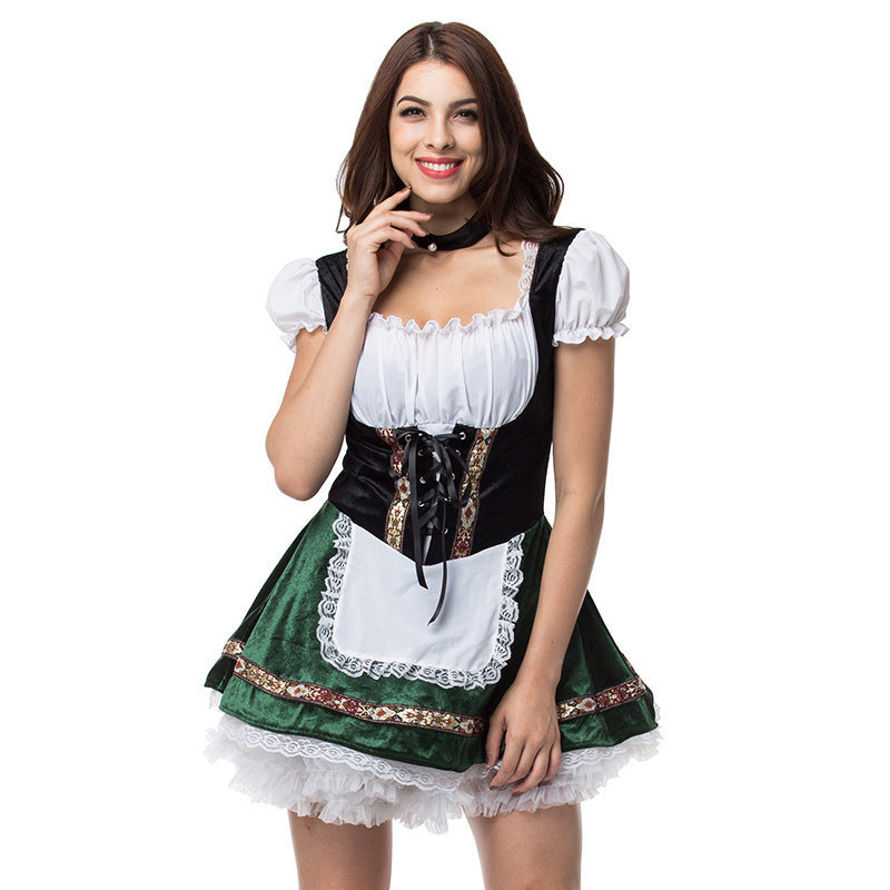 Vestido de chica cervecera para Halloween