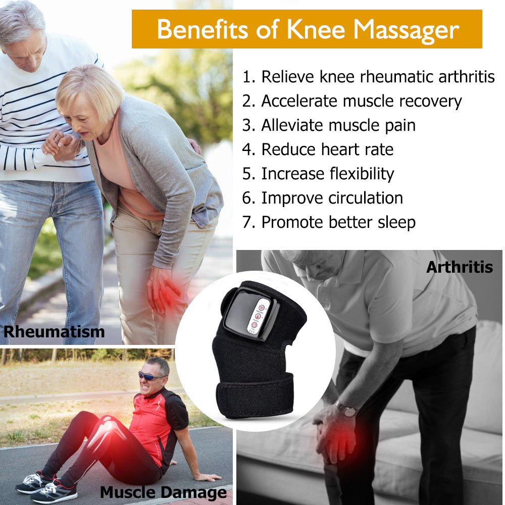 Massager Wrap Elbow Joint Support Vibration Therapy Physiotherapy Machine Pain Relief Massageador