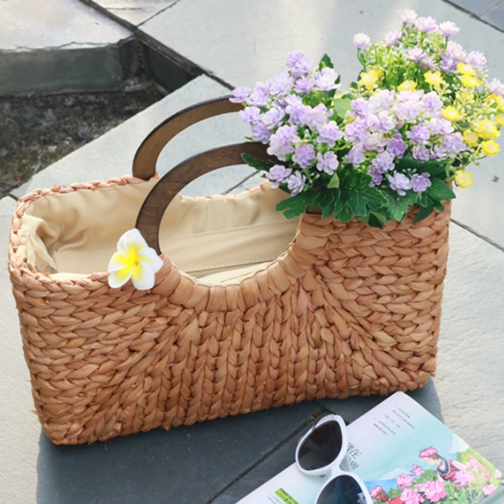 Beach Rattan Bag