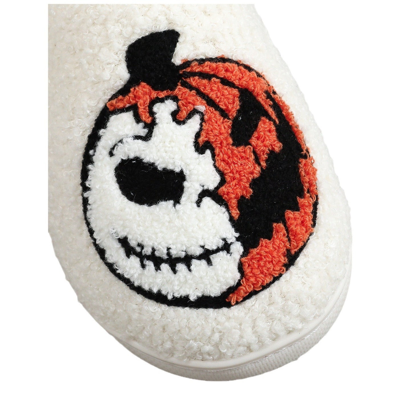 Comfortable The Nightmare Before Christmas Embroidery Cotton Slippers