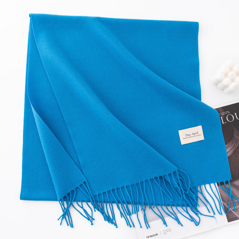 Artificial Cashmere Scarf Female Warm Shawl