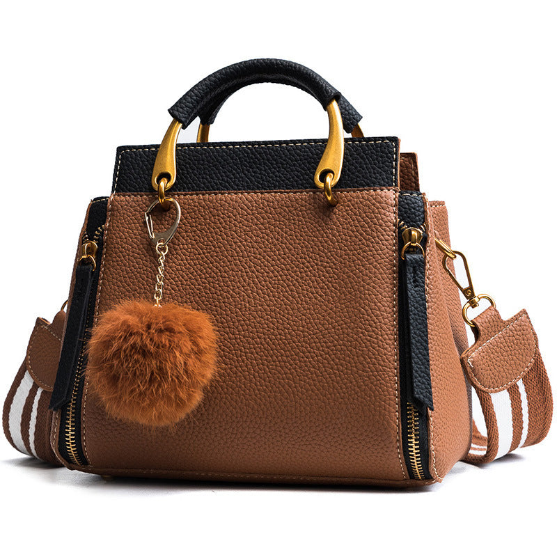 new winter Handbag Shoulder Bag Korean satchel handbags handbag hit the color of one generation