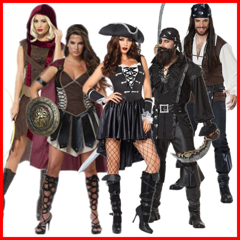 Halloween Costume Multiple Adult Men And Women Stage Performance Costume