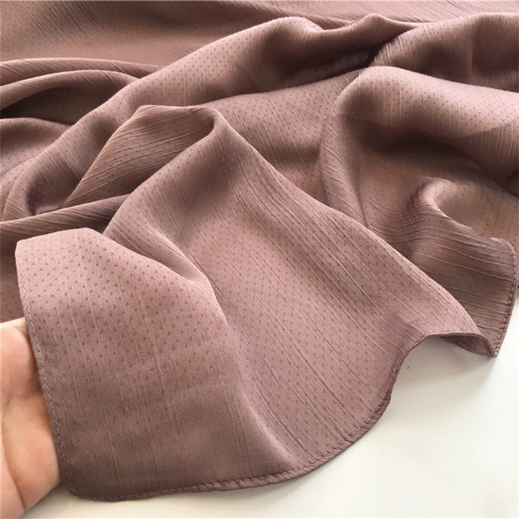 New Color Dot Crepe Chiffon Shawl Scarf