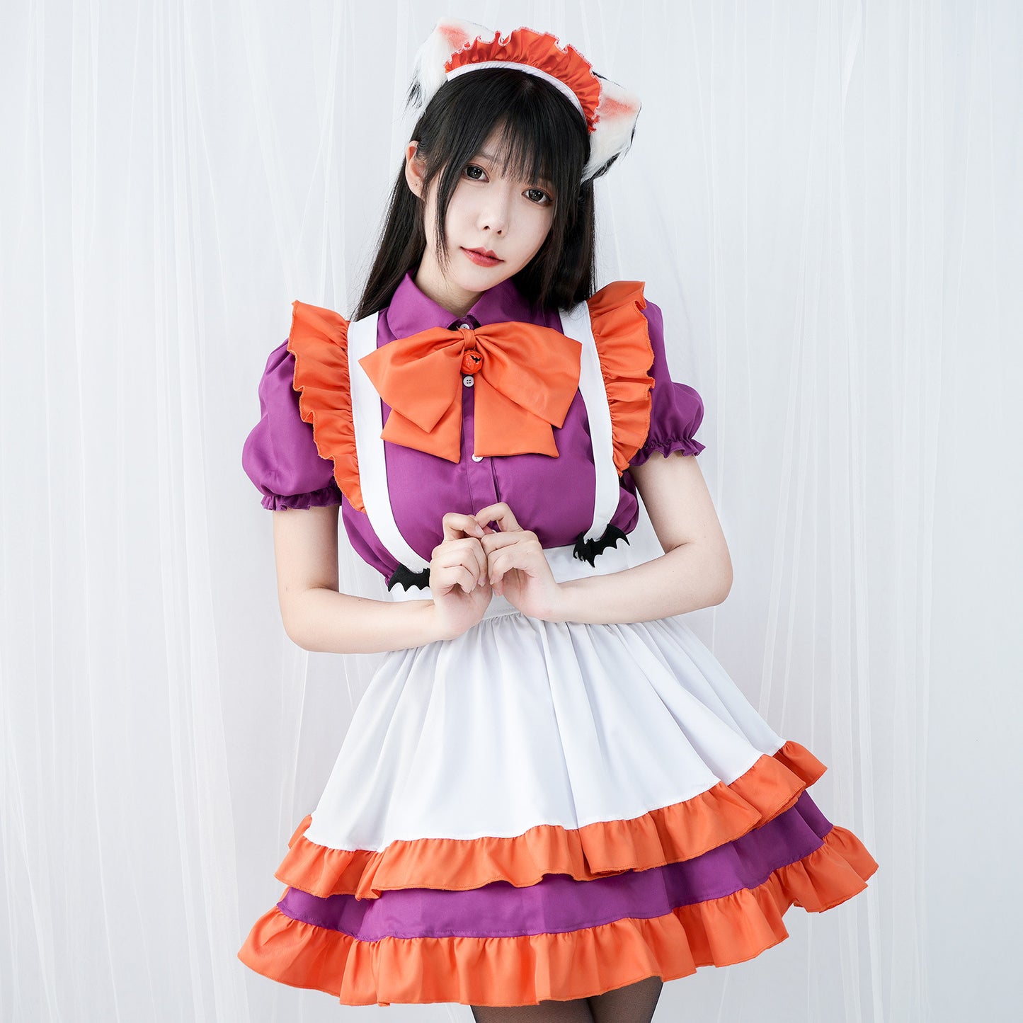 Halloween Costume Loli Uniform Maid