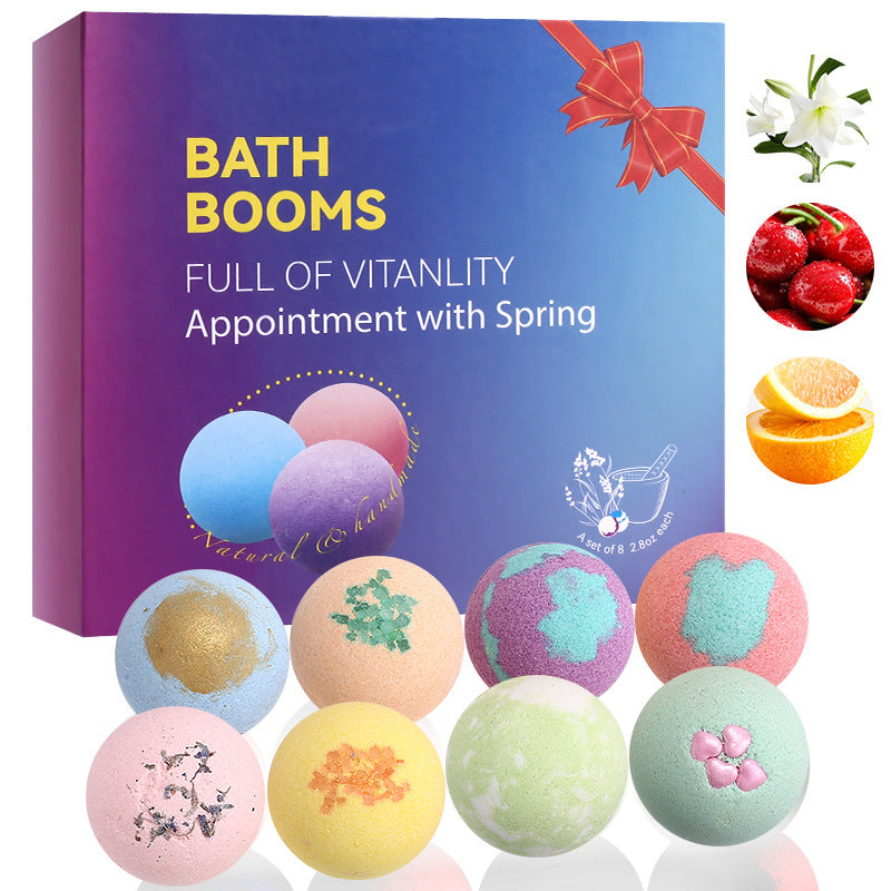 Flower Petal Bath Salt Bubble