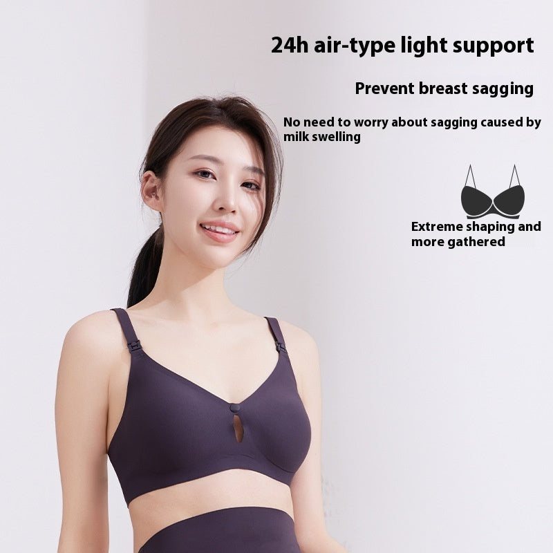 Thin Wireless Front Fastening Nursing Bra