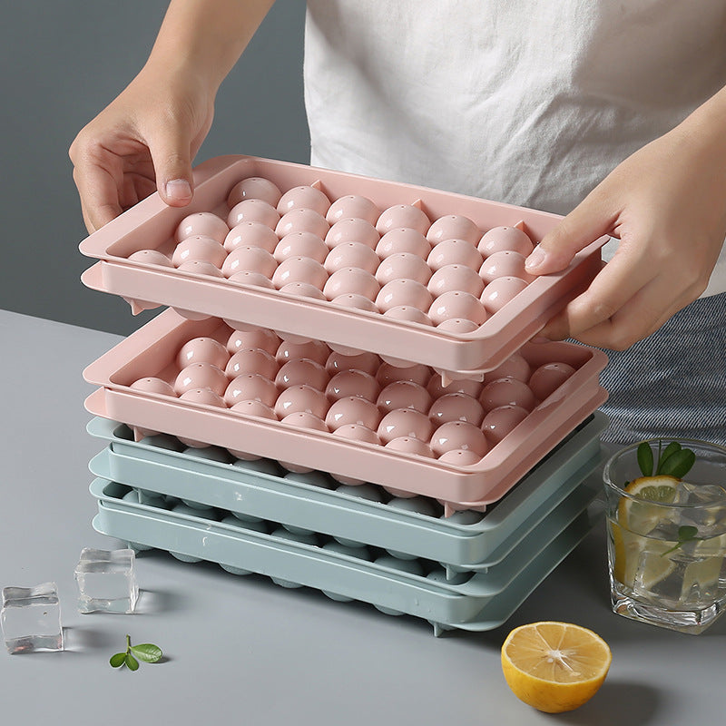 Ice Tray 3D Round Ice Molds Round Ball Ice Cube Makers Kitchen