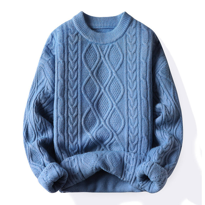 Men's Knitwear Round Neck Sweater