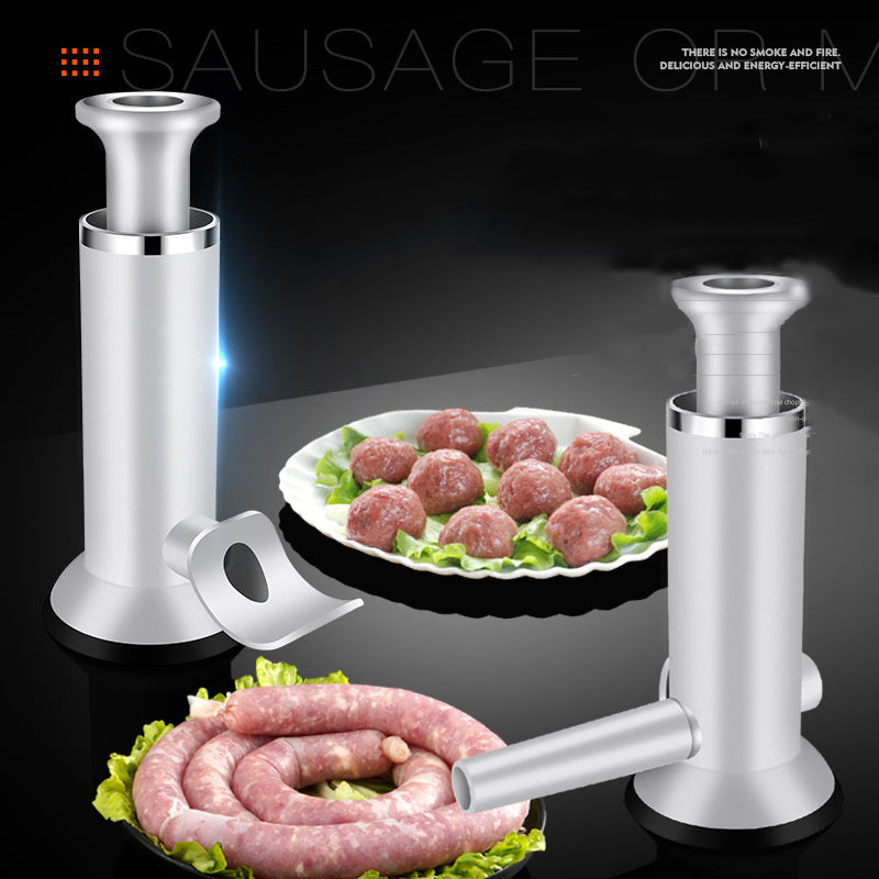 Homemade Sausage Tool Dual Use Sausage Meatball Kitchen Tool Sausage Meatball Filler