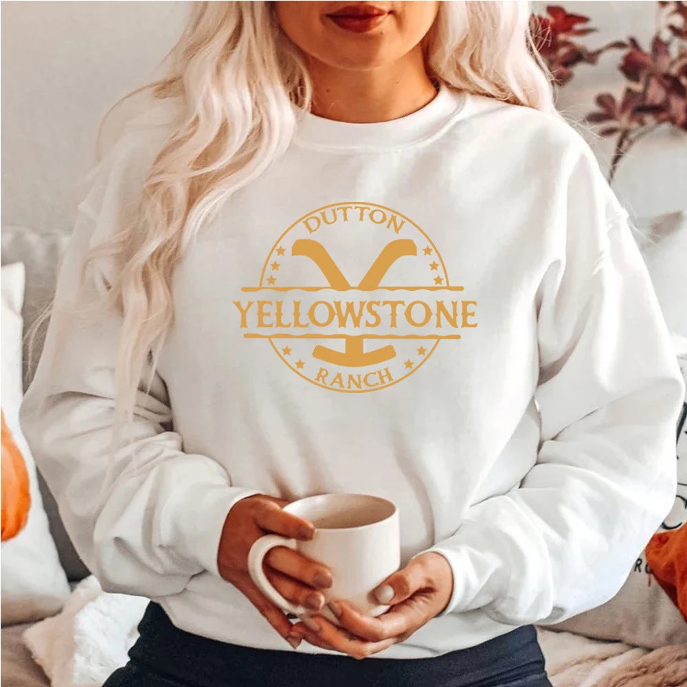 Sudadera estampada de moda de Yellowstone