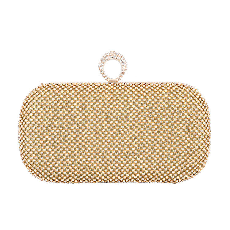 Clutch Bags Diamond-Studded Evening Bag With Chain Shoulder Bag