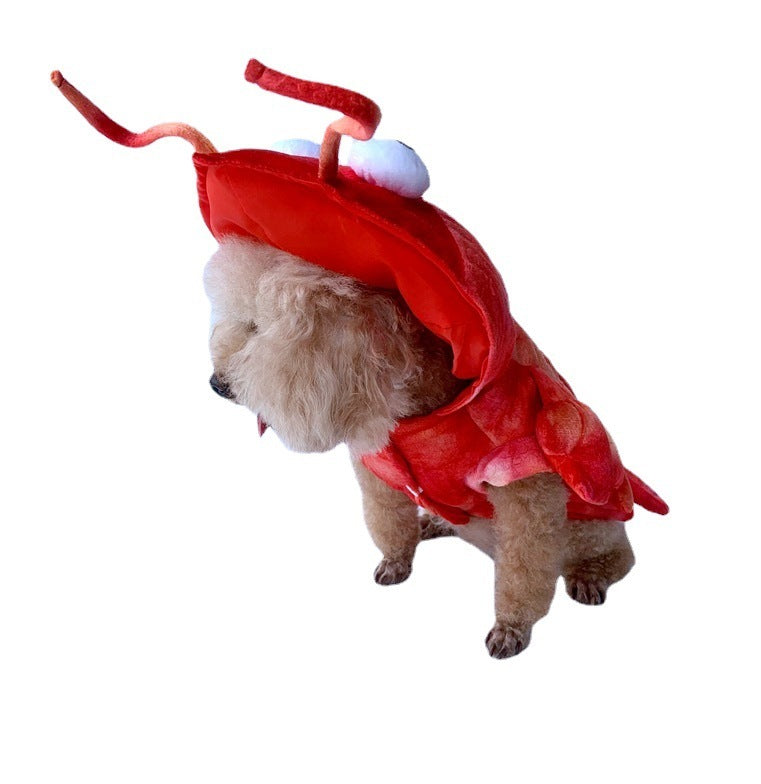 Lobster Pet Clothes Halloween Cat And Dog Makeover Costume