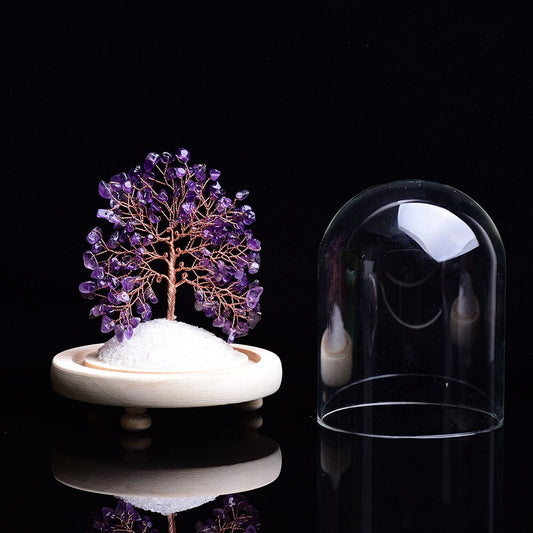 Natural Amethyst Rough Stone Flower Tree