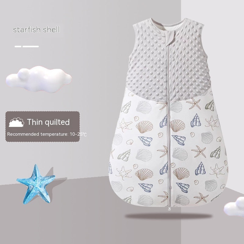 Pure Cotton Newborn Baby Supplies Vest-style Baby Sleeping Bag