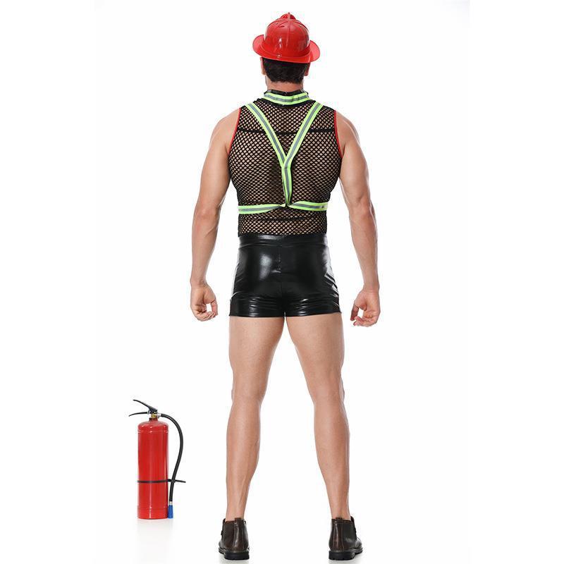 Men's Firefighter Role Costume