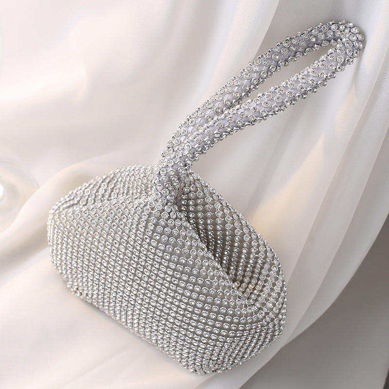 Portable Rhinestone Party Evening Bags