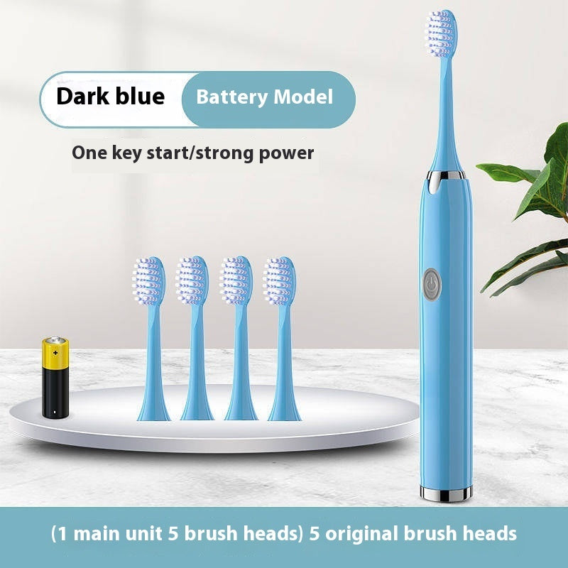 Household Rechargeable Soft Bristle Waterproof Electric Toothbrush