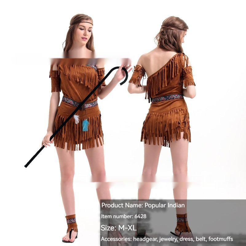 Halloween Pocahontas Costume Suit