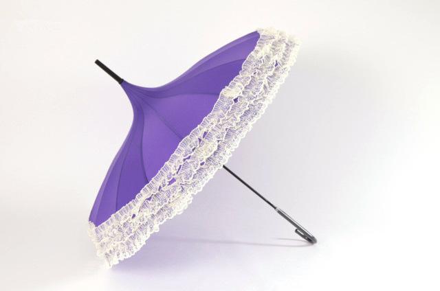 Princess Vintage Straight Handle Parasol