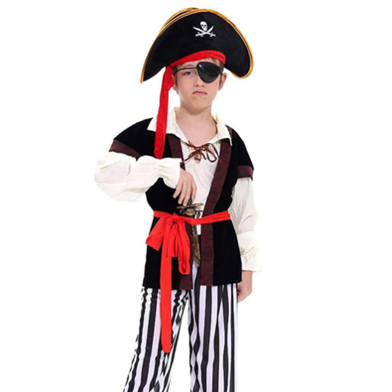 Halloween Children Costume Pirate Suit Boy