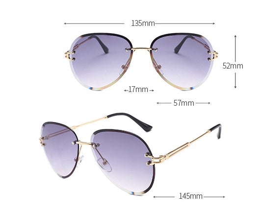 Rimless Sunglasses