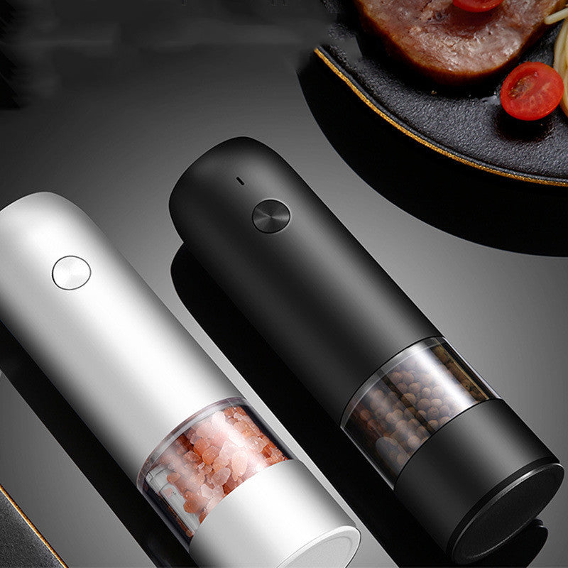 Kitchen Pepper Grinder Electric Coarse And Fine Seasoning Bottle