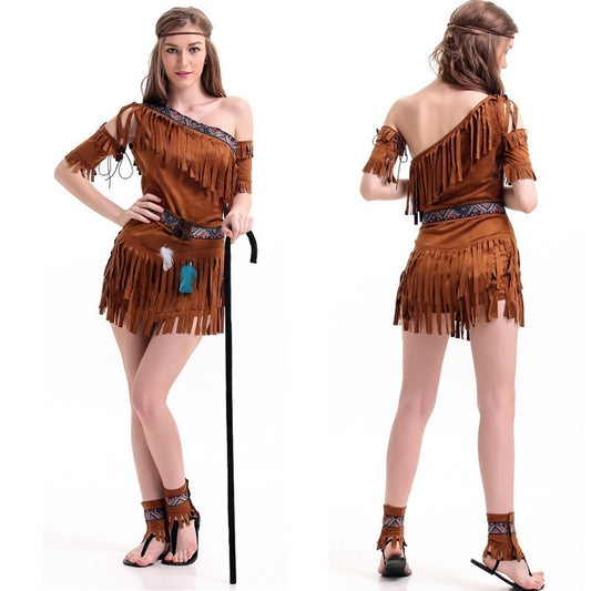 Halloween Pocahontas Costume Suit