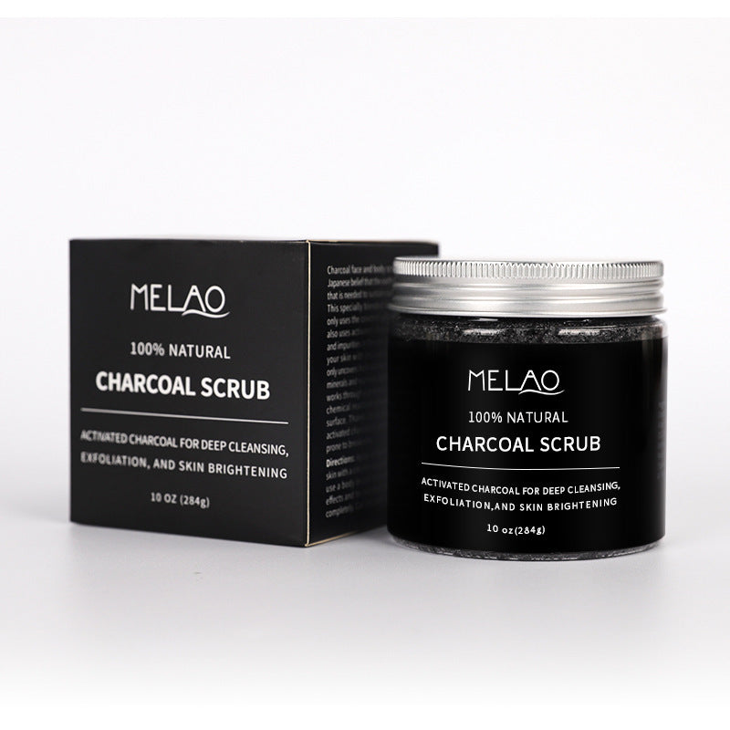 Pure White Body Bamboo Charcoal Facial Scrub