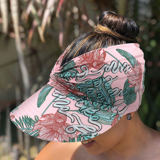 Printed Sun Hat Sun Protection UV Big Brim