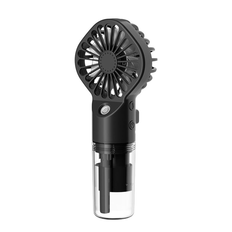 Hand-held Spray Fan Small Desktop Folding Fan