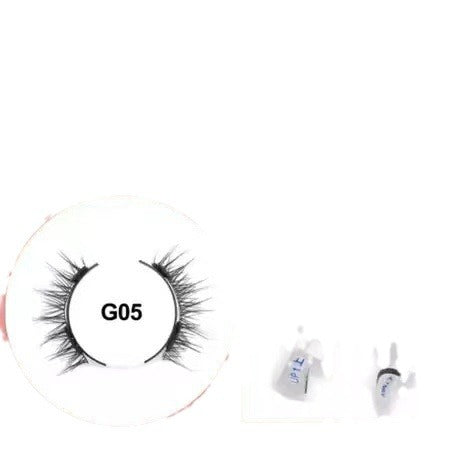 White Box One Pair Packed Magnetic Magnetic Eyelashes