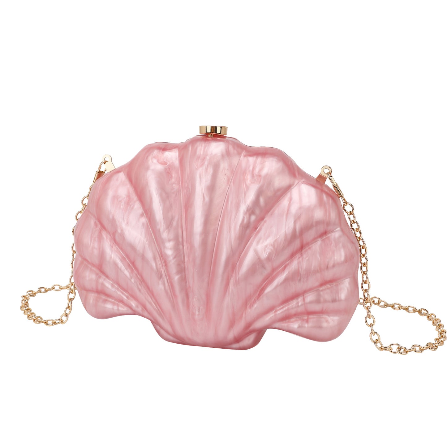 Sac messager à bandoulière en chaîne multicolore Shell