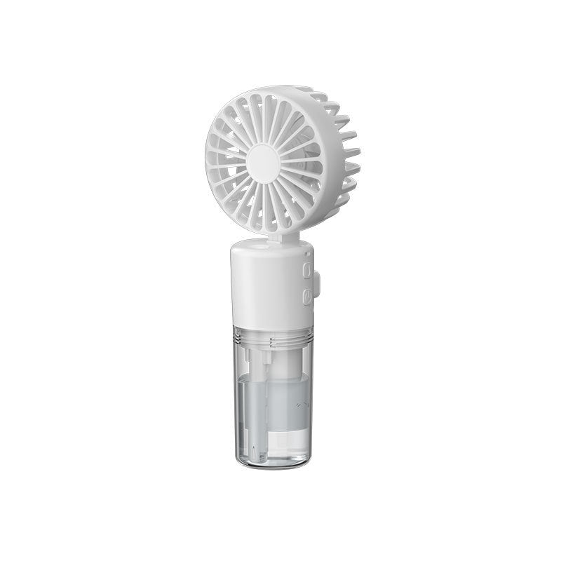 Hand-held Spray Fan Small Desktop Folding Fan