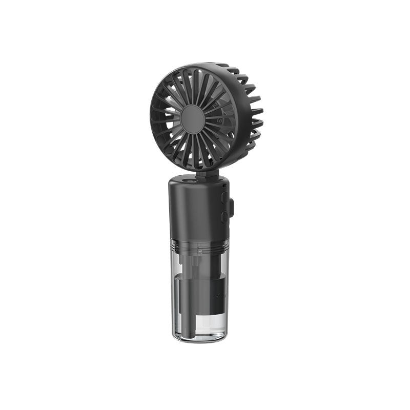 Hand-held Spray Fan Small Desktop Folding Fan