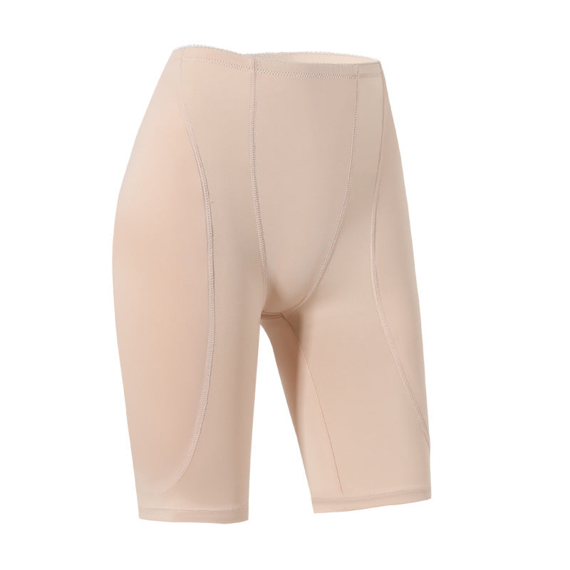 Women's High Waist Belly Contracting And Close-fitting Bodybuilding Girdle Body Shaping Safety Pants